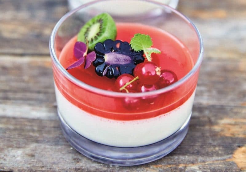 Panna Cotta - med søl