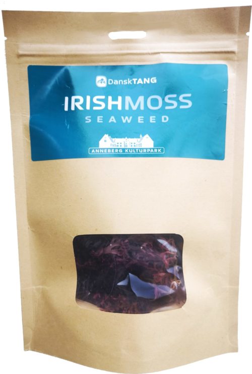 Tørret irish moss fra Danmark